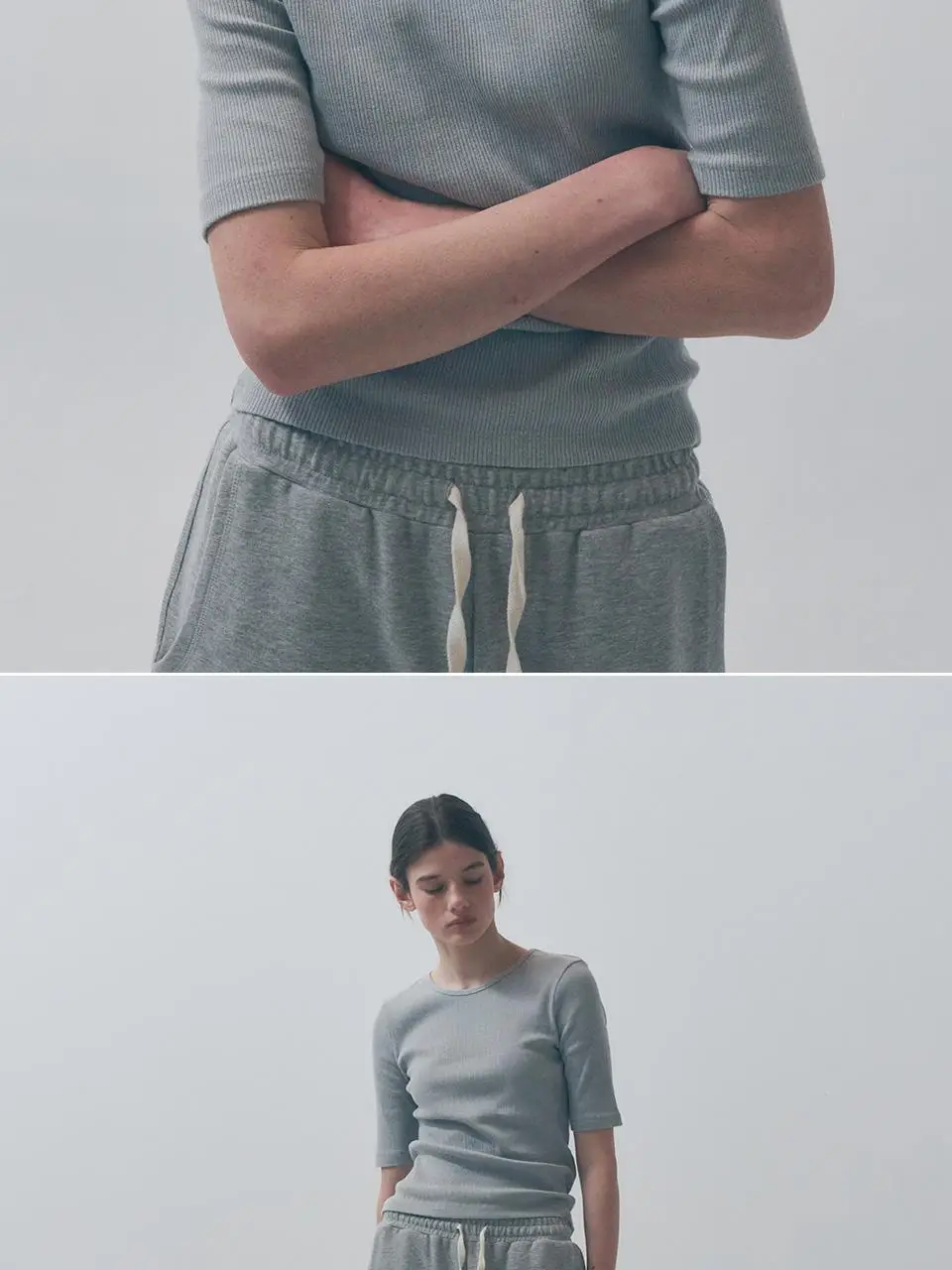 [모음전] 벤시몽 RIBBED KNIT T-SHIRT - 3color 상세페이지 39